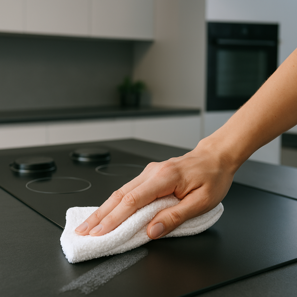 Modern clean kitchen